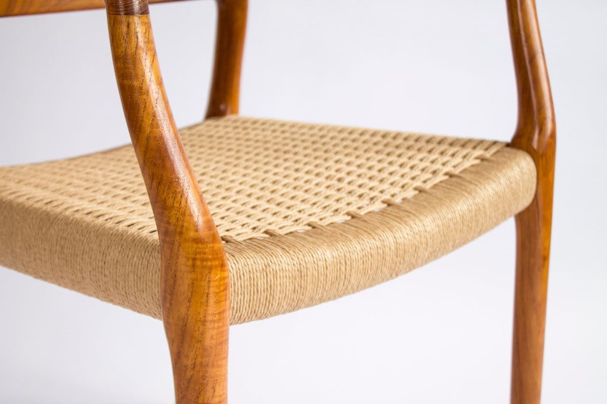 Niels Møller - Vintage stol model 67 fra 1970&#39;ere i dansk teak