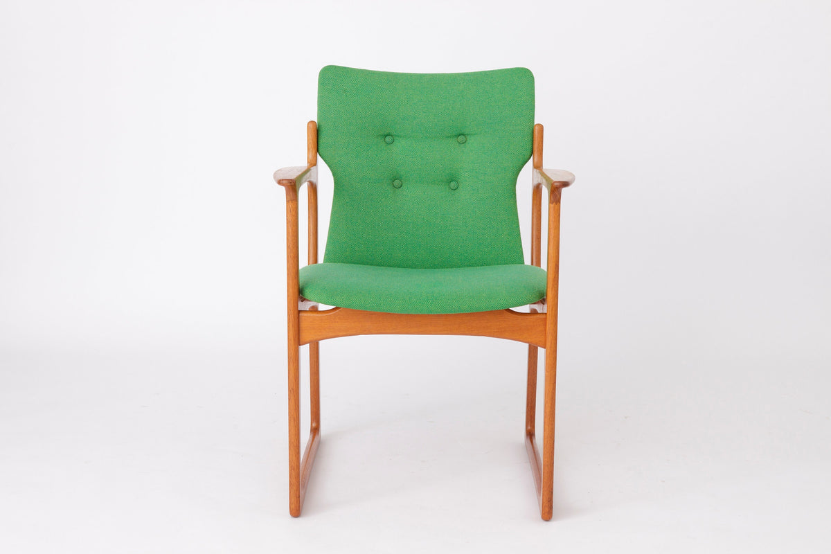 Sæt af 4 teak armstole fra Vamdrup Stolefabrik, Danmark, 1960’erne