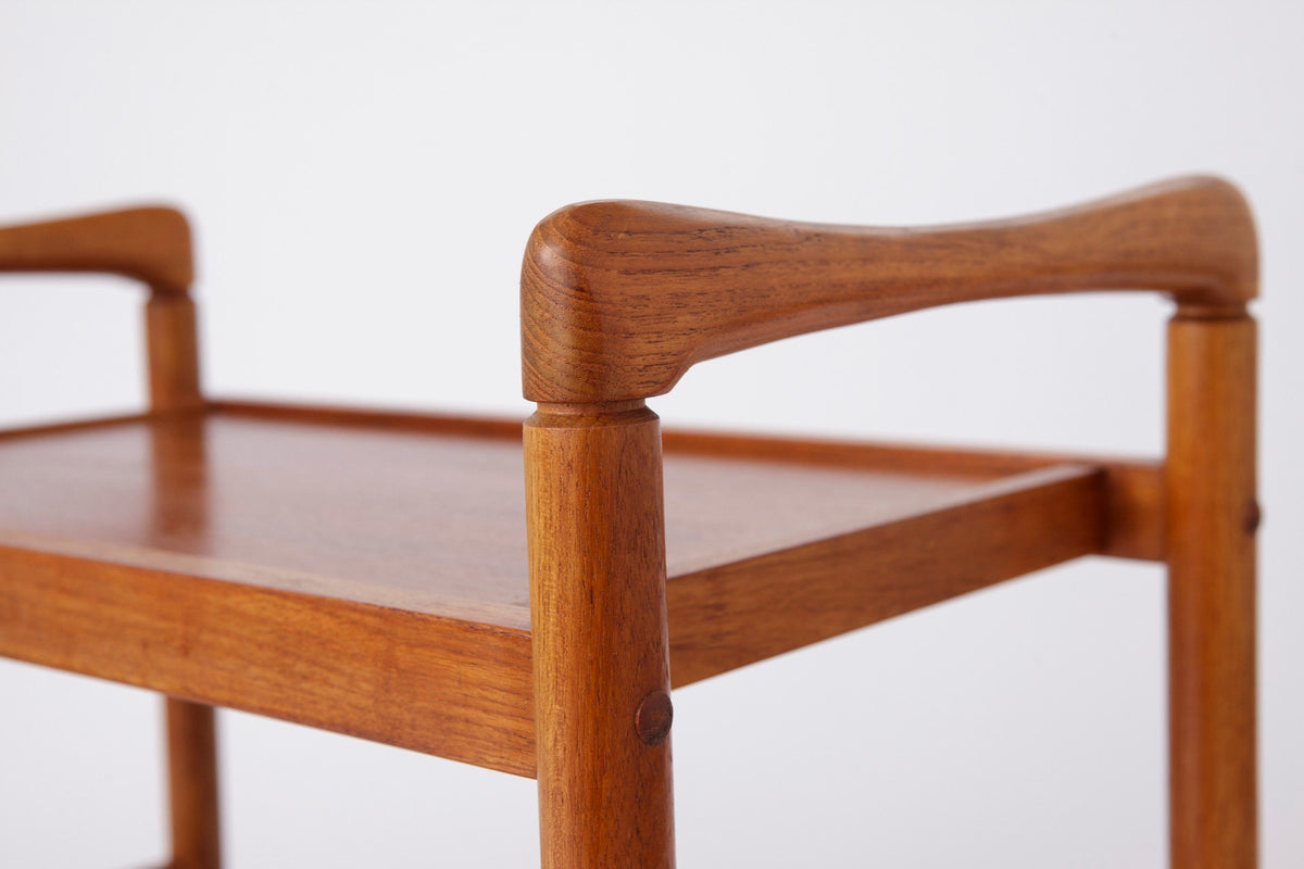 Vintage teak serveringsvogn – 1960-70&#39;erne