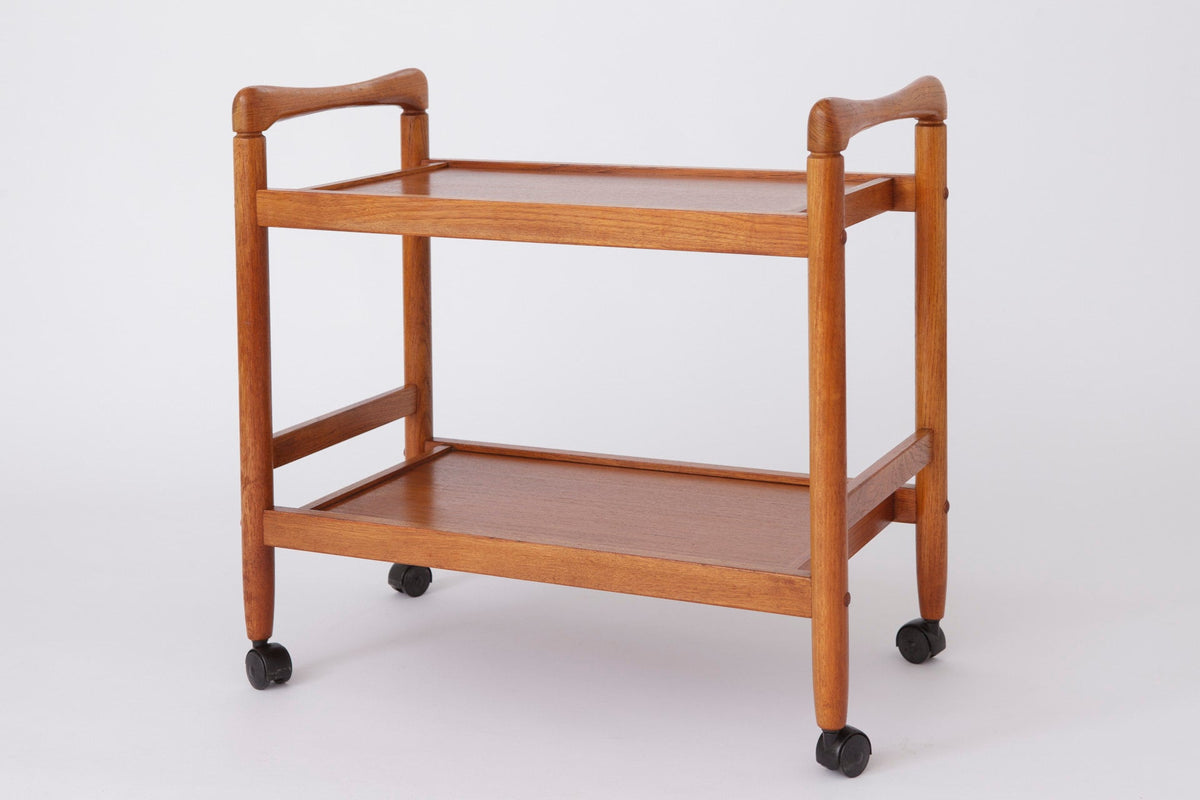 Vintage teak serveringsvogn – 1960-70&#39;erne