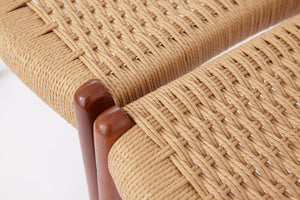 Arne Wahl Iversen – Spisebordsstole i teak, produceret af Glyngøre Stolefabrik – Sæt af 4