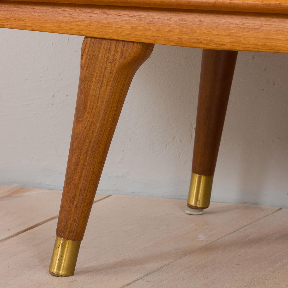 Sven Andersen - Langt teak skænk med 5 skuffer, Norge 1960&#39;erne