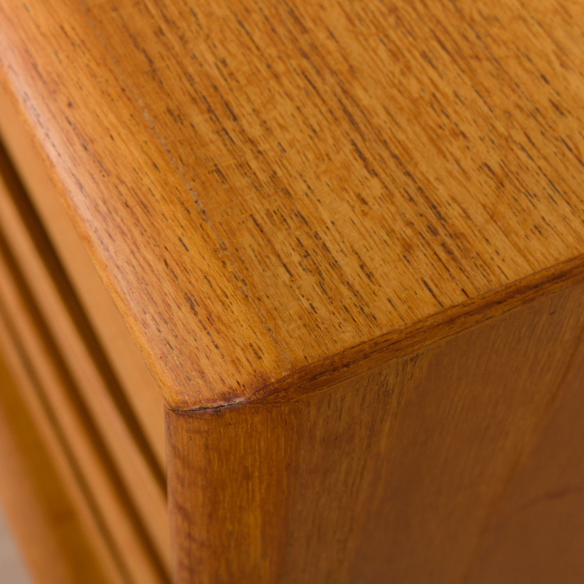 Sven Andersen - Langt teak skænk med 5 skuffer, Norge 1960&#39;erne