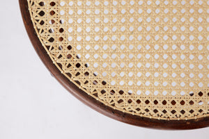 Vintage Skrivebordsstol Bentwood Viennese Flet Fischel Østrig - Ca. 1950'erne