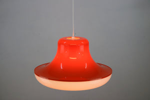 Massive – Pendel i orange og hvid fra 1970’erne