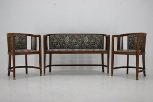 Wien Secession Sofa fra 1900'erne i Stil med Josef Maria Olbrich