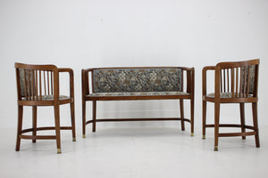 Wien Secession Sofa fra 1900'erne i Stil med Josef Maria Olbrich