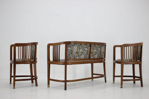 Wien Secession Sofa fra 1900'erne i Stil med Josef Maria Olbrich