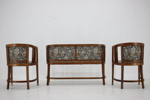 Wien Secession Sofa fra 1900'erne i Stil med Josef Maria Olbrich