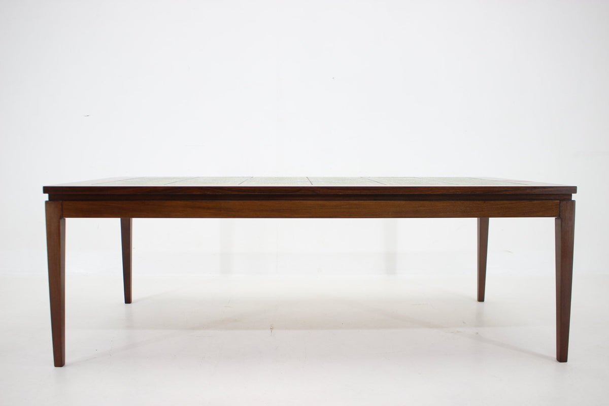 Sofabord i palisander og keramik, produceret i Danmark, 1960’erne