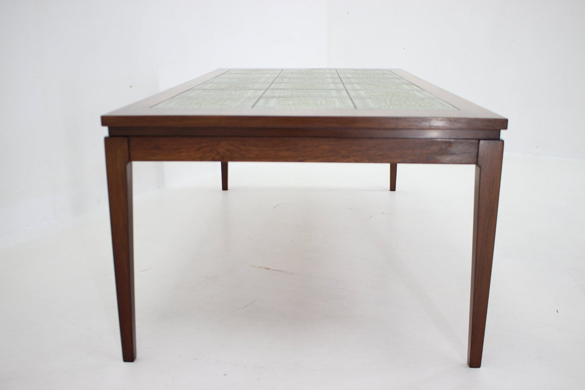 Sofabord i palisander og keramik, produceret i Danmark, 1960’erne