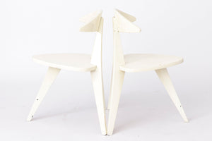 Walter Papst – Børnestole, model 350, produceret af Wilkhahn – Sæt af 2