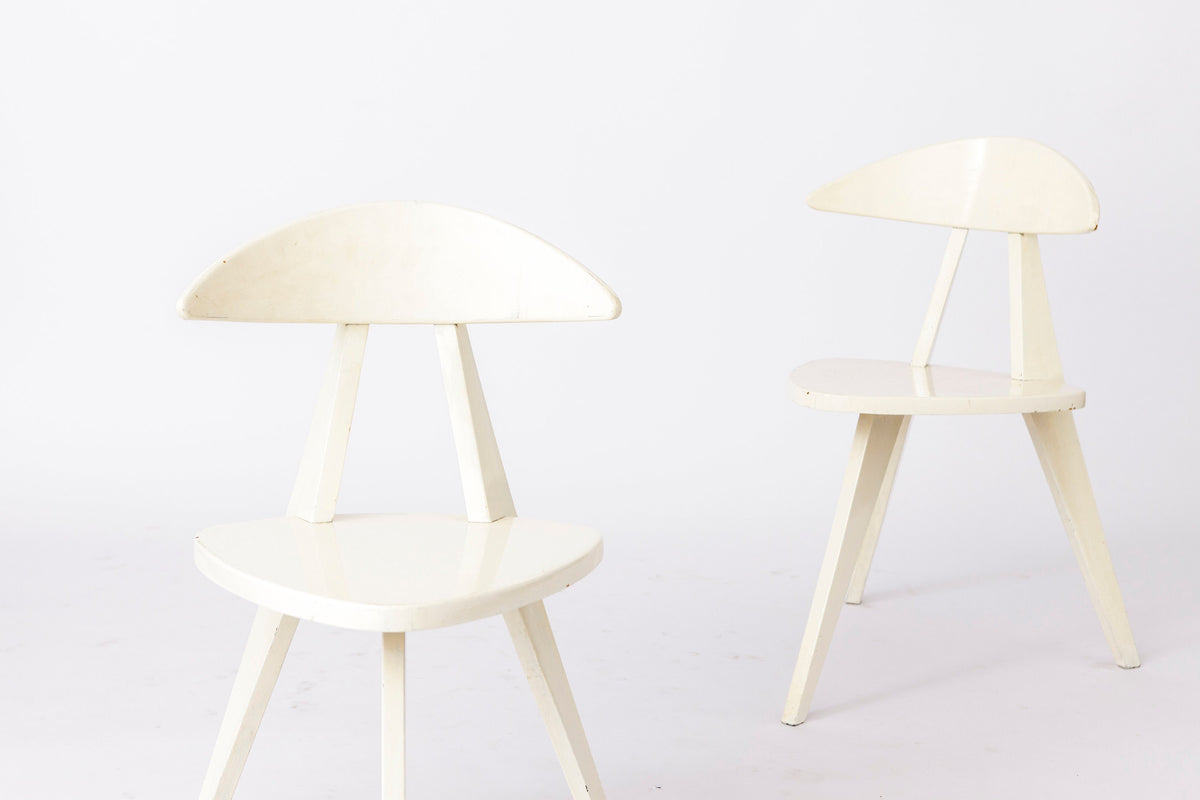 Walter Papst – Børnestole, model 350, produceret af Wilkhahn – Sæt af 2