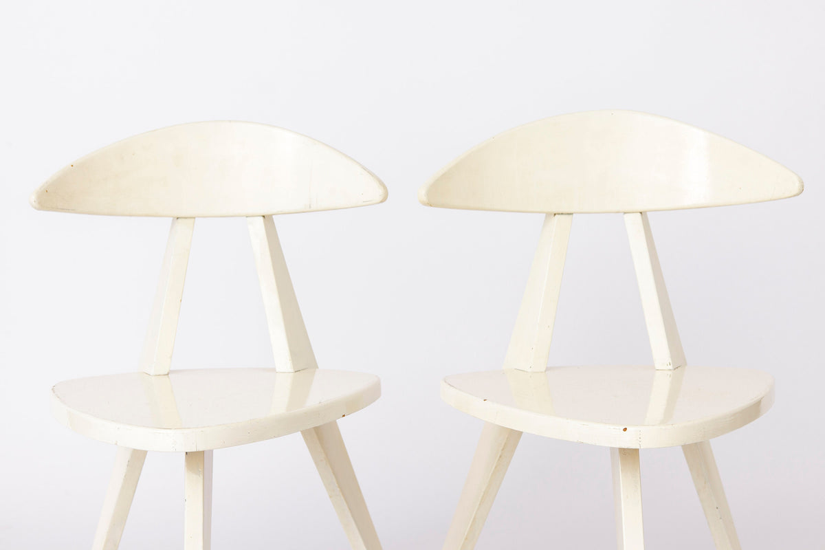 Walter Papst – Børnestole, model 350, produceret af Wilkhahn – Sæt af 2