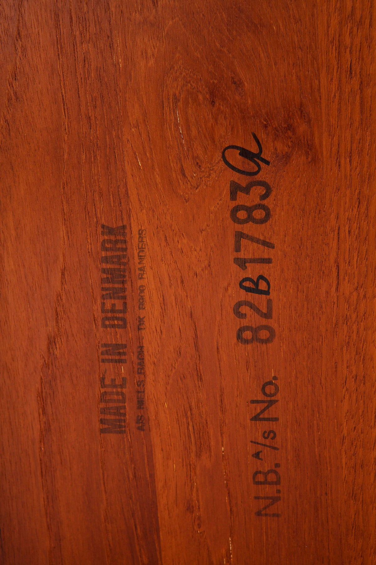 Niels Bach – Teak kaffebord for Randers, 1970&#39;erne