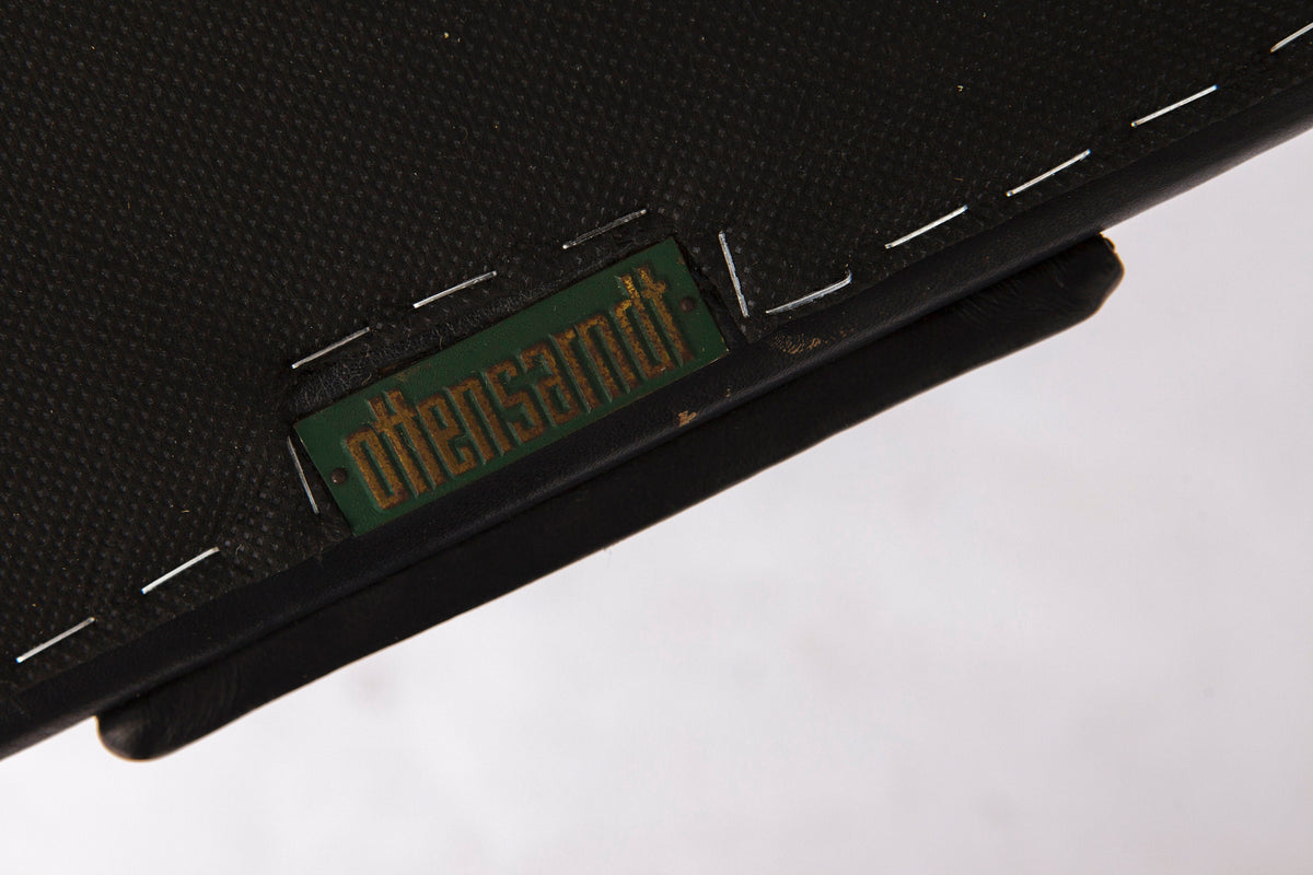 Vintage skrivebordsstol i palisander og læder af Ottensarndt, Tyskland, 1960’erne