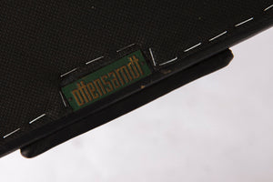 Vintage skrivebordsstol i palisander og læder af Ottensarndt, Tyskland, 1960’erne