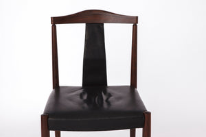 Vintage skrivebordsstol i palisander og læder af Ottensarndt, Tyskland, 1960’erne