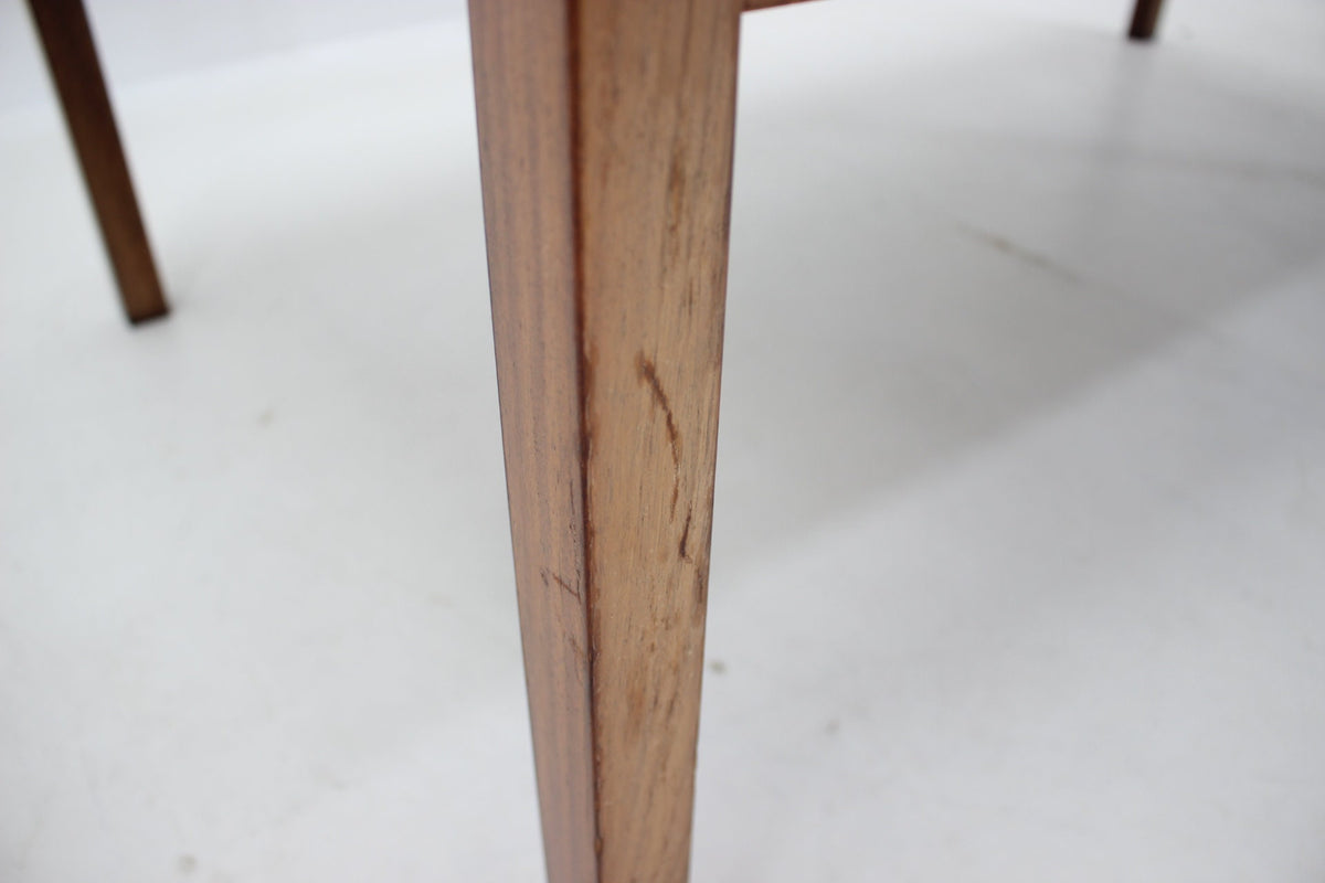 Sofabord i palisander og kakler, dansk design, ca. 1960’erne