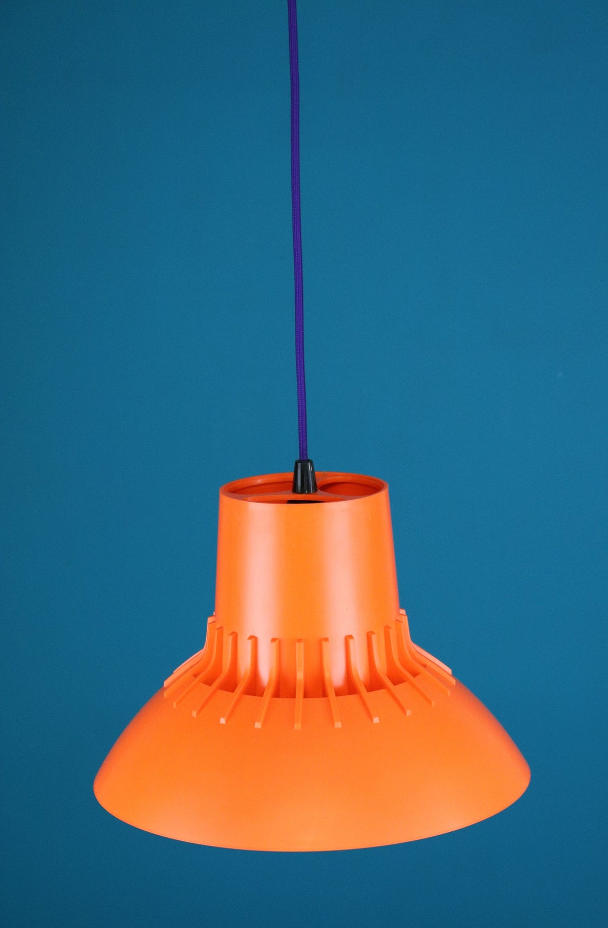 Sven Middelboe - Orange space age-pendel fra 1970&#39;erne