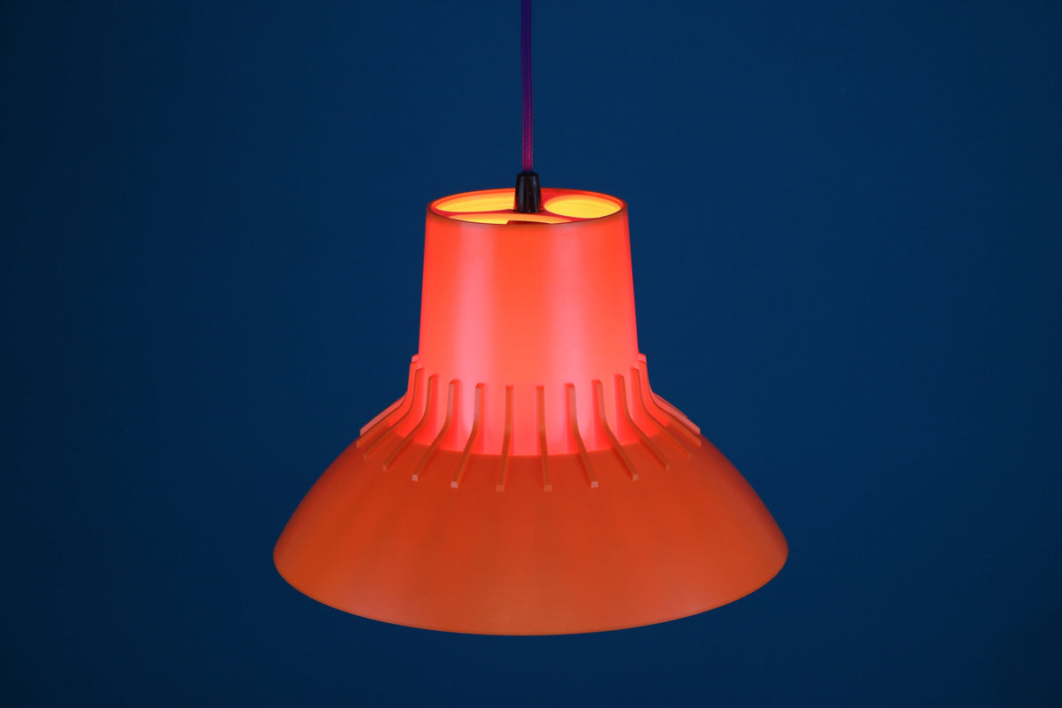 Sven Middelboe - Orange space age-pendel fra 1970&#39;erne