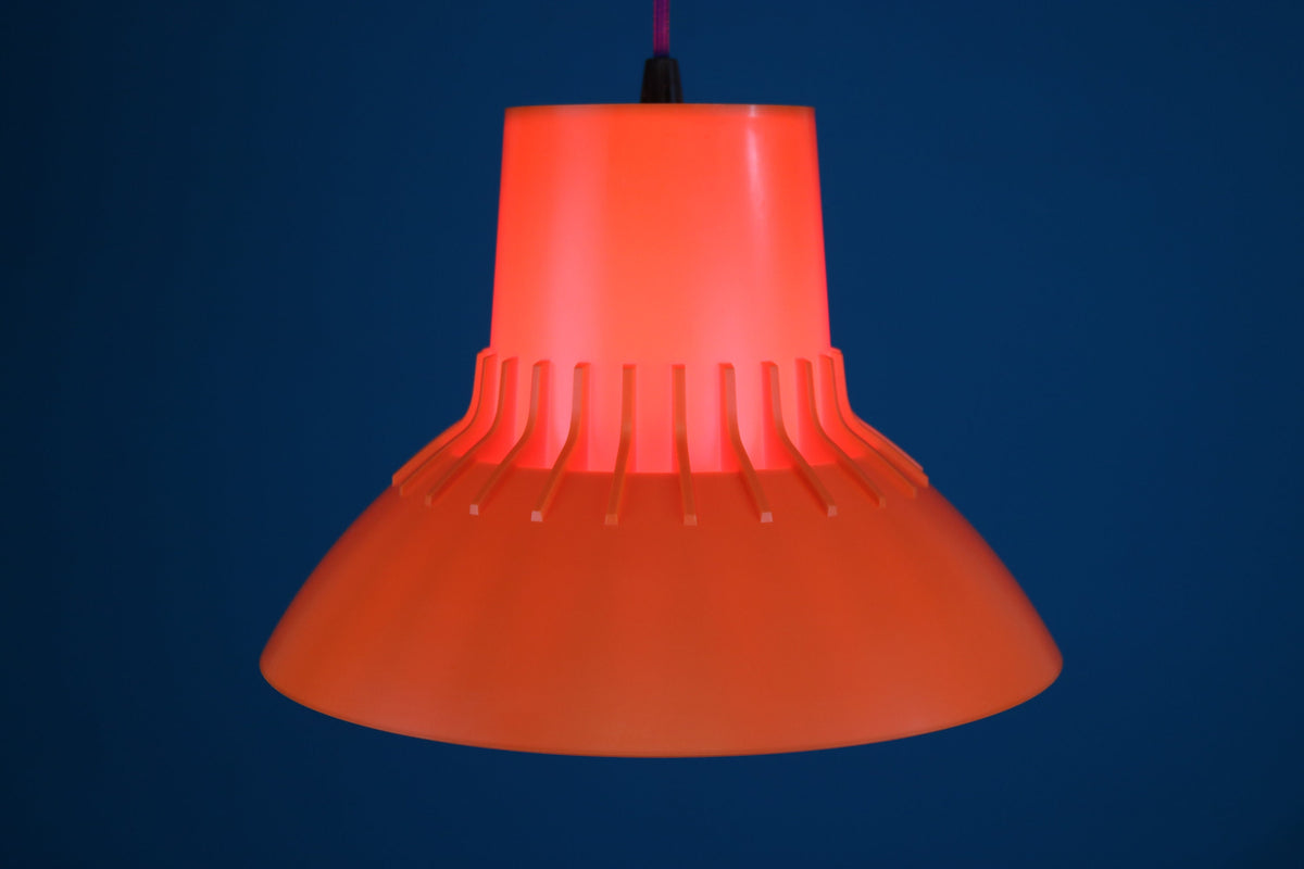 Sven Middelboe - Orange space age-pendel fra 1970&#39;erne