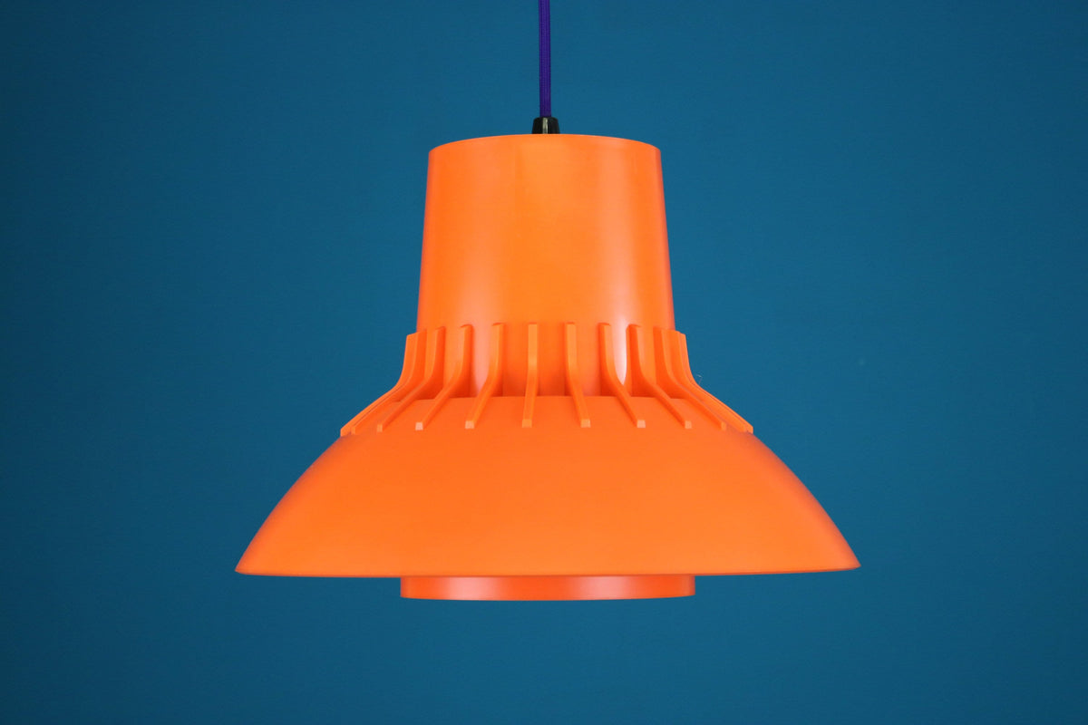 Sven Middelboe - Orange space age-pendel fra 1970&#39;erne