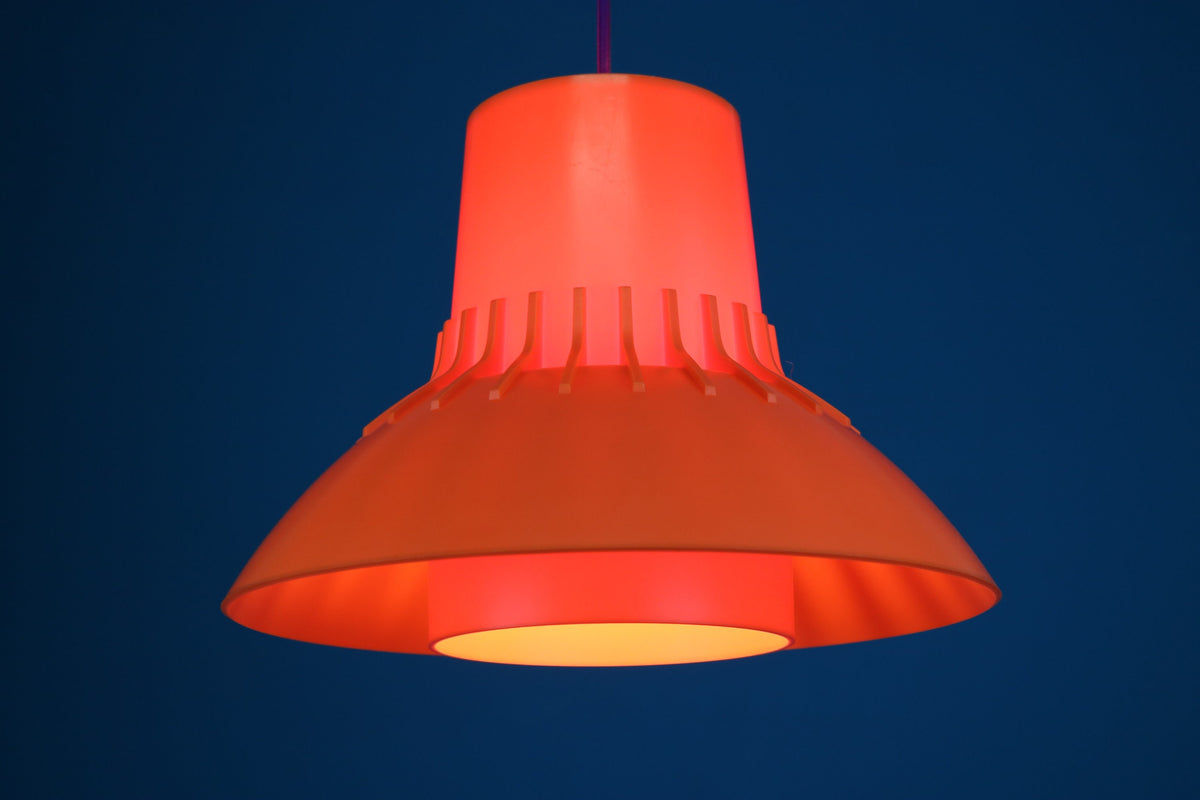 Sven Middelboe - Orange space age-pendel fra 1970&#39;erne