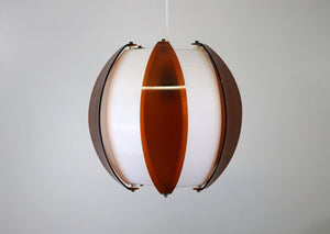 Massive – UFO-lampe i plast, Belgisk Design fra 70'erne