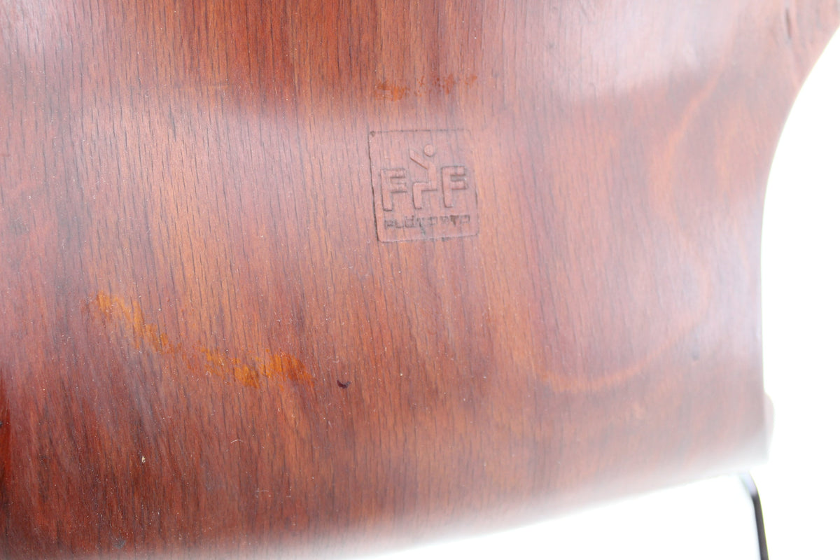 Elmar Flototto – Sidestol i krom og bøg