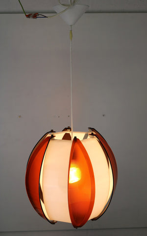 Massive – UFO-lampe i plast, Belgisk Design fra 70'erne