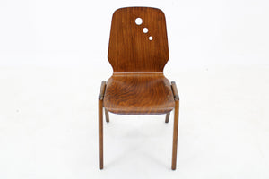Spisestole i bøg, sæt af 7, tysk design