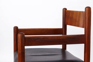 2 af 12 vintage stole fra 1960'erne, dansk teak