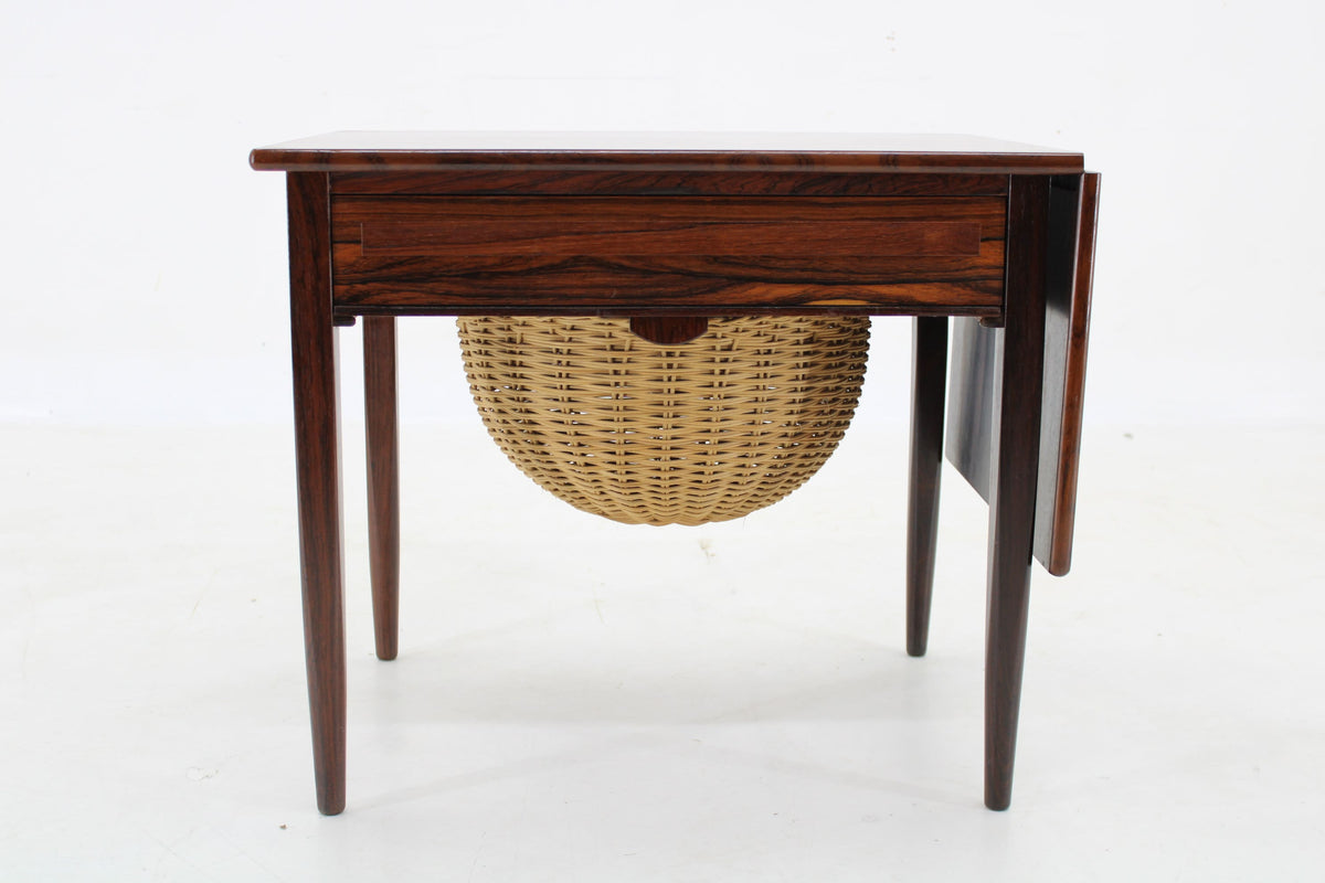 Johannes Andersen – Palisander foldbart sybord, Silkeborg, 1960&#39;erne