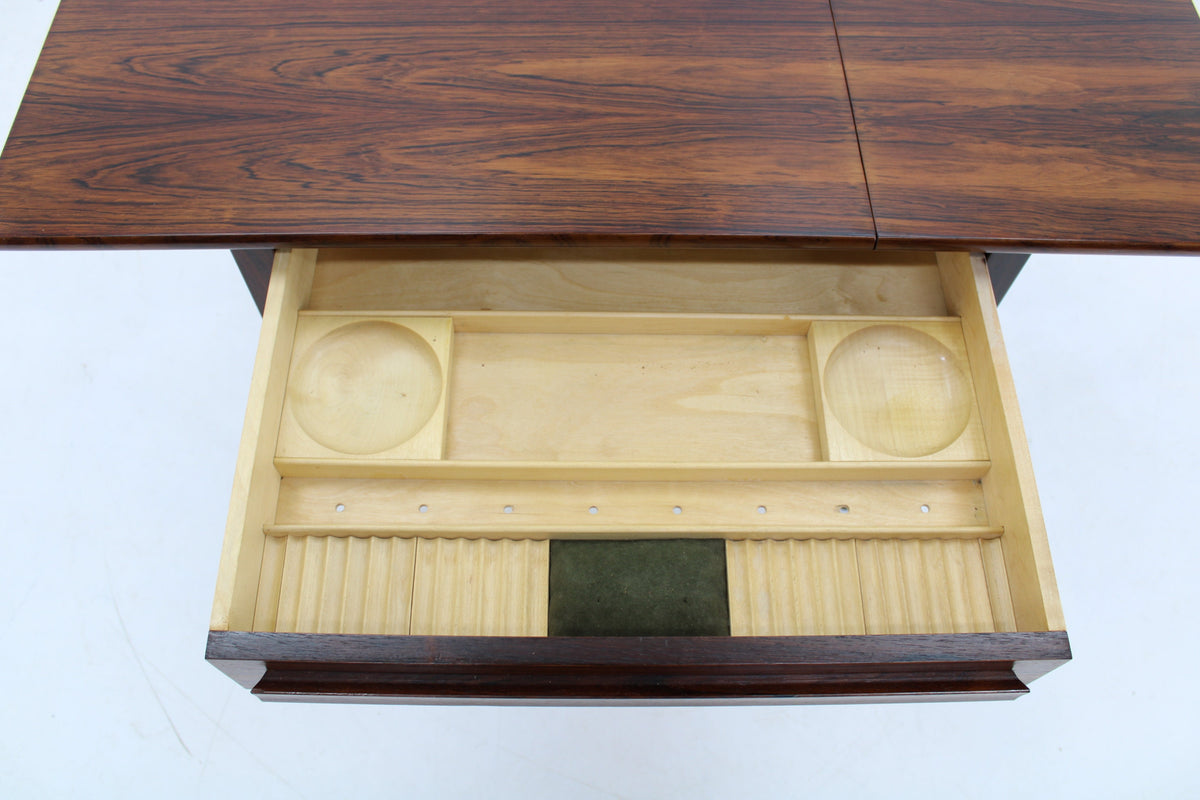 Johannes Andersen – Palisander foldbart sybord, Silkeborg, 1960&#39;erne