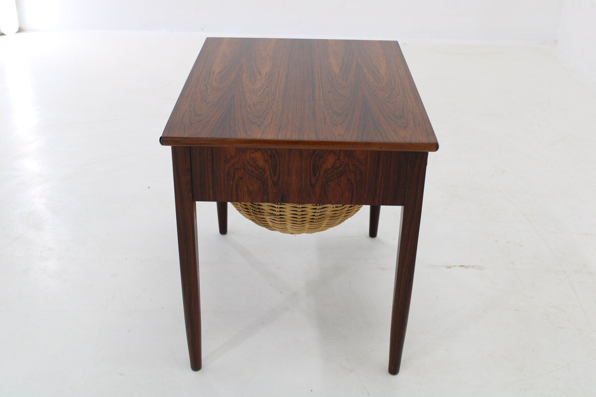 Johannes Andersen – Palisander foldbart sybord, Silkeborg, 1960&#39;erne