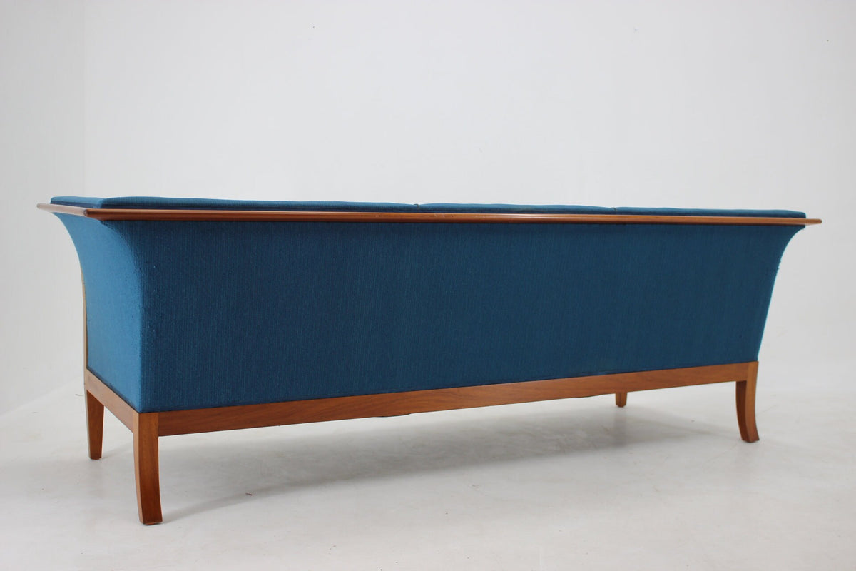 Frits Henningsen - Mahogni 3-Personers Vintage Sofa, fra 1940&#39;erne