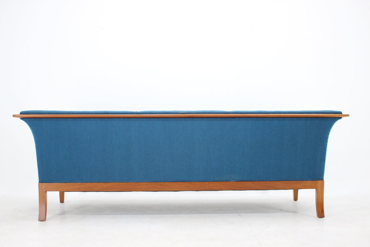 Frits Henningsen - Mahogni 3-Personers Vintage Sofa, fra 1940&#39;erne