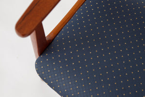 Sæt af 2 teak spisebordsstole fra KS Møbler, Danmark, 1960’erne (2 af 4 tilgængelige)