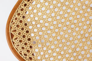 Ligna – Bøjettræsstole i bøg med flet, tjekkoslovakisk design – Sæt af 2