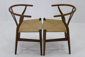 Hans J. Wegner – 6 x Y-stole i Eg, Carl Hansen & Son, 1960'erne
