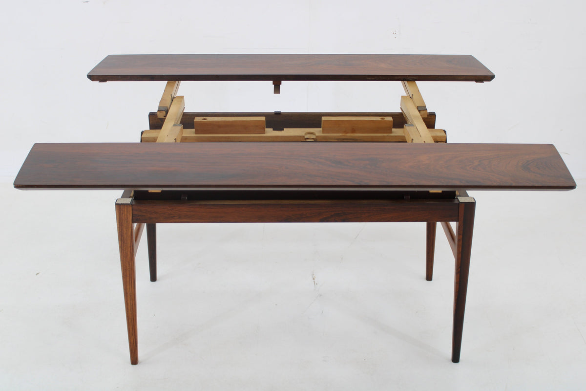 Dansk justerbart sofabord fra 1960&#39;erne