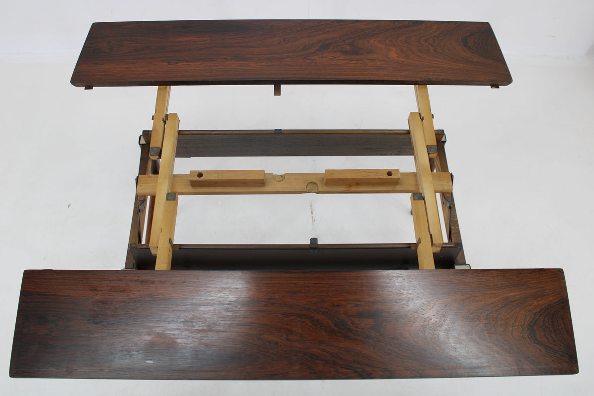 Dansk justerbart sofabord fra 1960&#39;erne