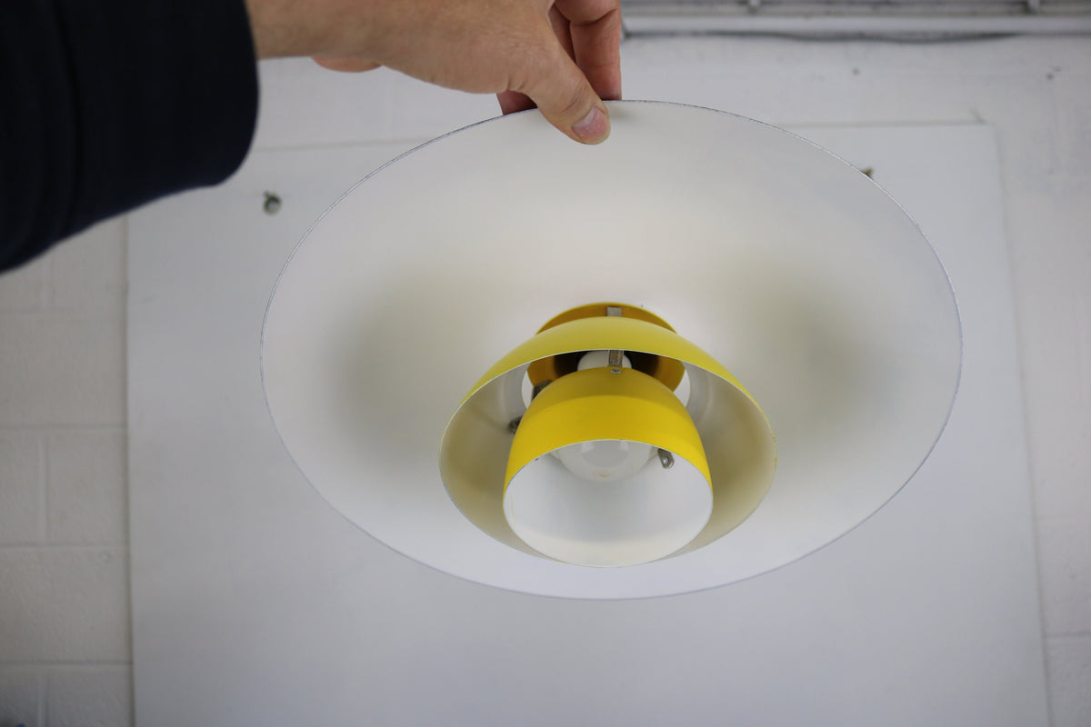 Poul Henningsen – PH 4/3 pendellampe, Louis Poulsen fra 1970'erne