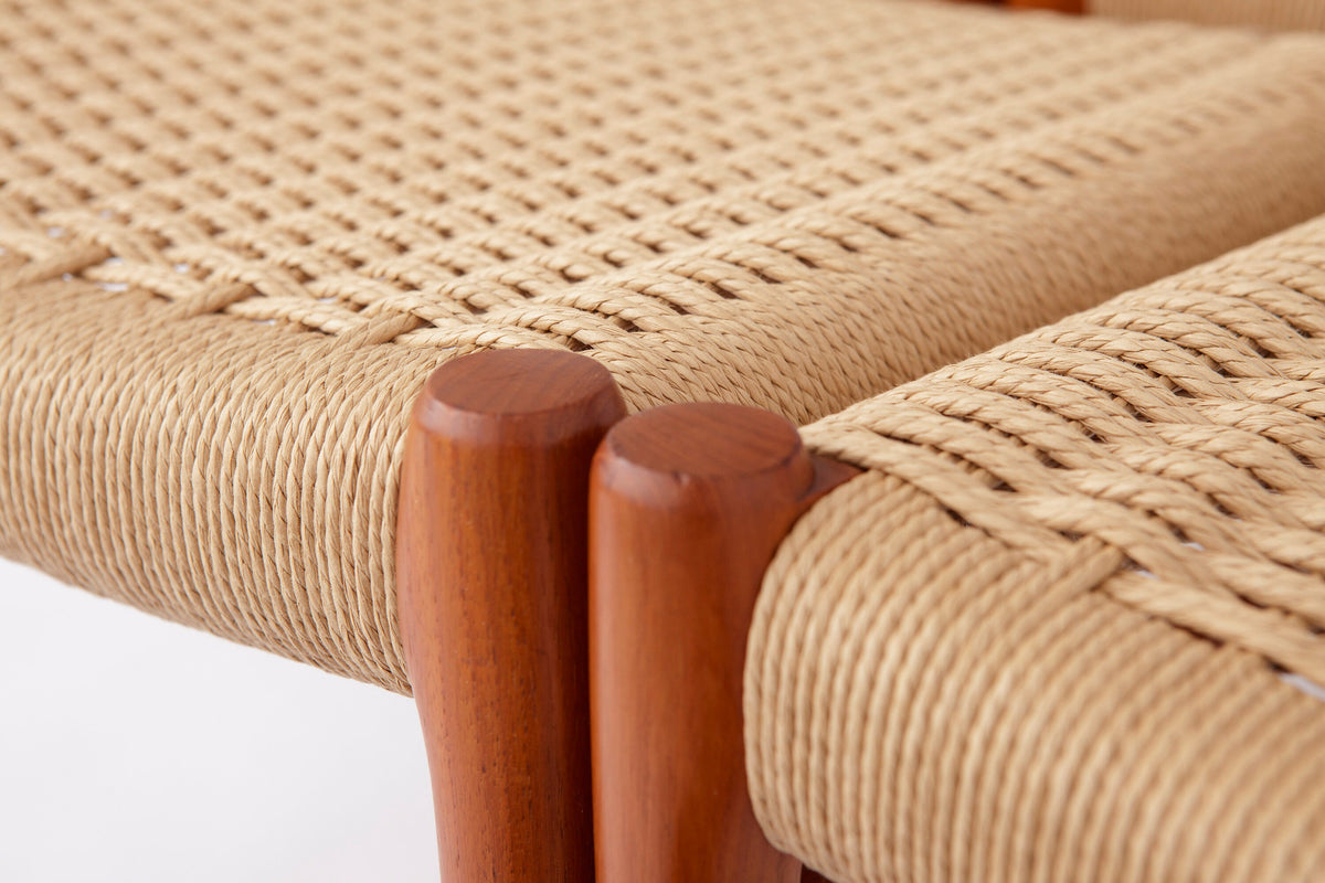 Niels Møller – Model 75 spisebordsstole i teak, dansk design – Sæt af 4