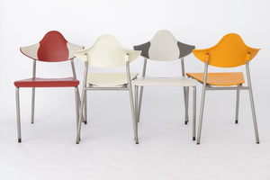 Drabert by Samas Parlando – 4 x vintage chairs from the 1980s, Germany