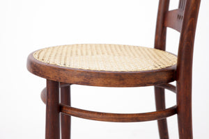 Vintage skrivebordsstol i bøjet træ fra Mundus, Østrig, 1930’erne–1950’erne