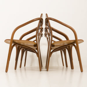 Mario Marenco & Antonella Scarpitta – 6 x Italian chairs for Mobil Girgi, 1980s