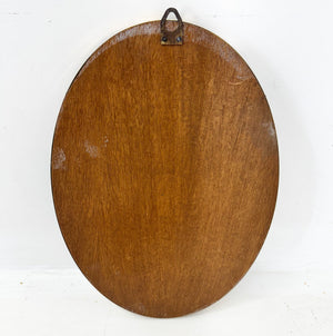 Fransk vintage messing spejl
