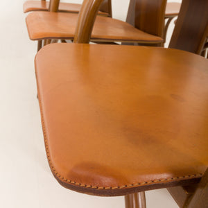 Mario Marenco & Antonella Scarpitta – 6 x Italian chairs for Mobil Girgi, 1980s